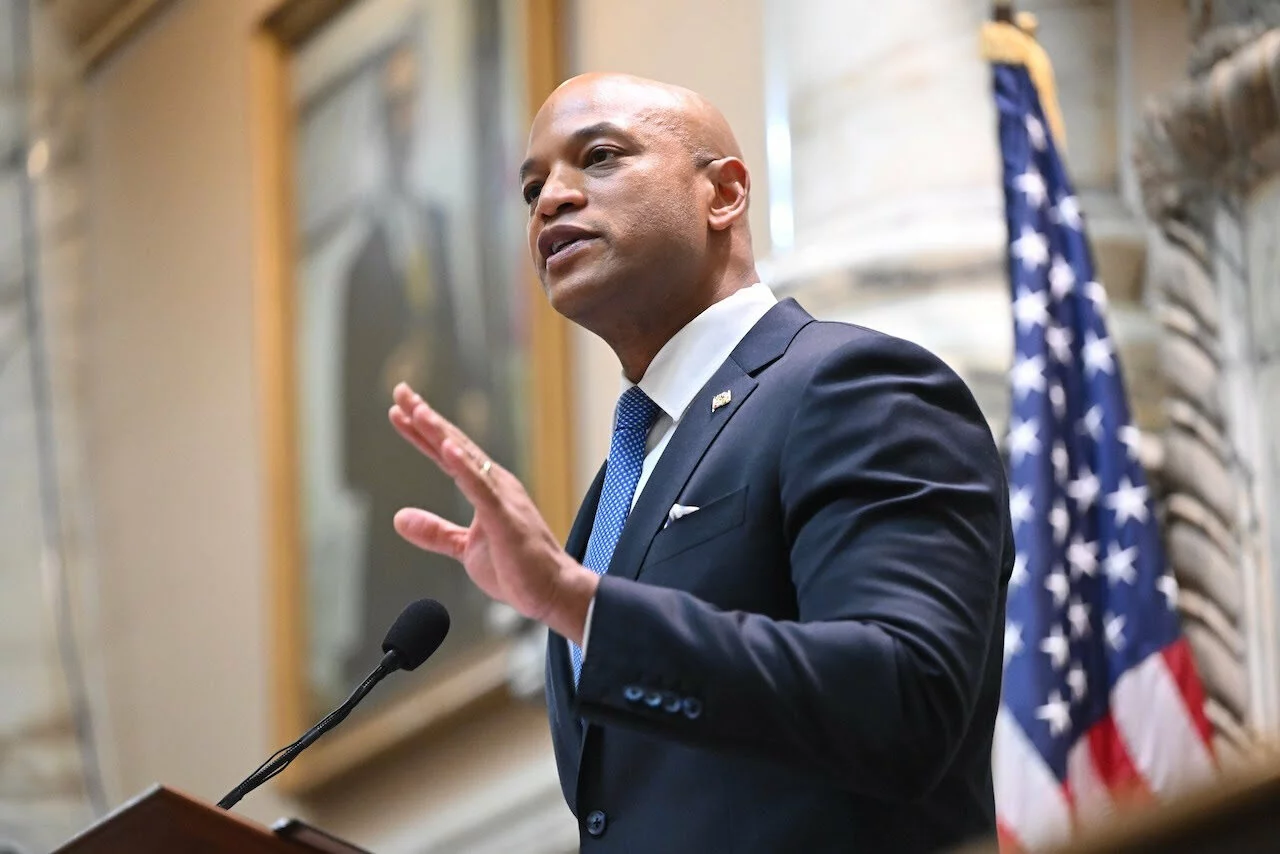 Governor Wes Moore delivering the 2025 State of the State Address