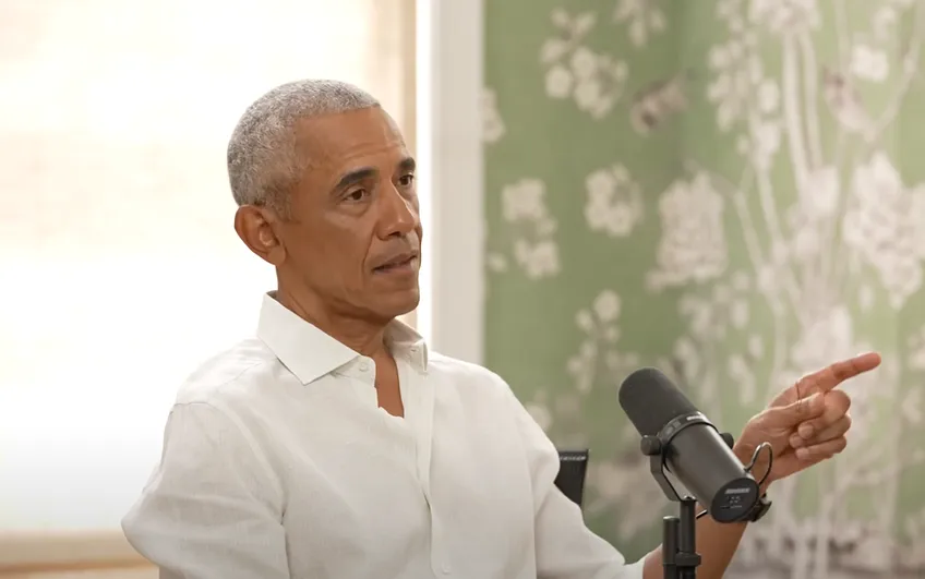 Barack Obama in a podcast.